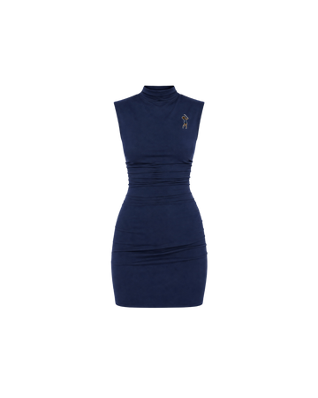 The Par Mock Neck Dress